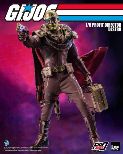 Threezero G.I. Joe FigZero Profit Director Destro Exclusive