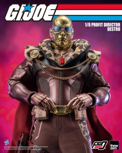 Threezero G.I. Joe FigZero Profit Director Destro Exclusive