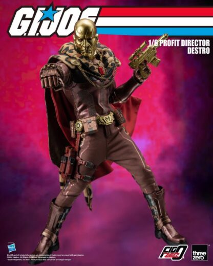 Threezero G.I. Joe FigZero Profit Director Destro Exclusive