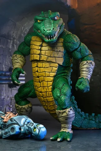 NECA Teenage Mutant Ninja Turtles Deluxe Leatherhead ( Mirage Comics )