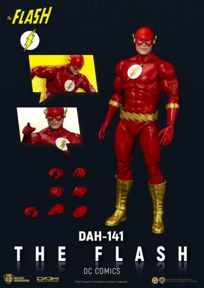 Beast Kingdom DC Comics DAH-141 The Flash 20cm Action Figure