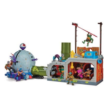 Teenage Mutant Ninja Turtles Sewer Lair Playset Retro Reissue