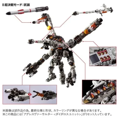 Diaclone TM-36 Tactical Mover Aggress Versaulter ( Diatalos Unit )