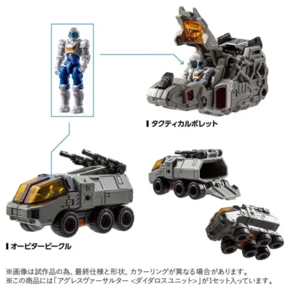 Diaclone TM-36 Tactical Mover Aggress Versaulter ( Diatalos Unit )