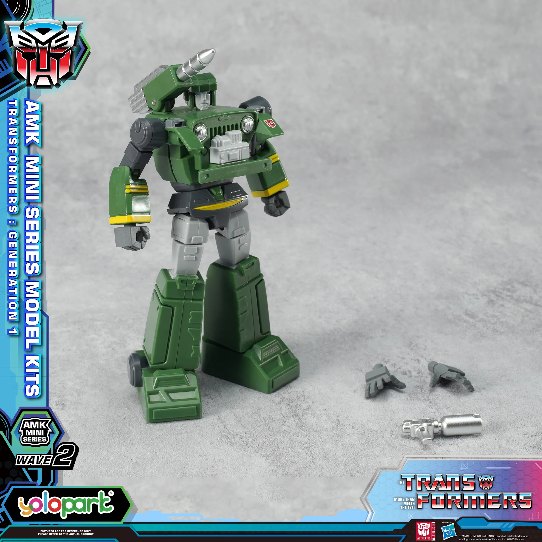 hound1 Yolopark Transformers AMK Mini Hound Model Ki