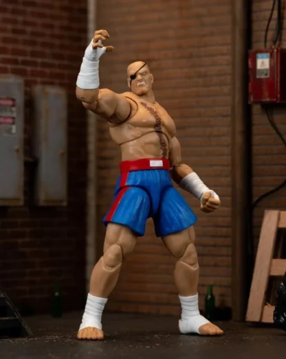 Jada Toys Ultra Street Fighter II Sagat Action Figure