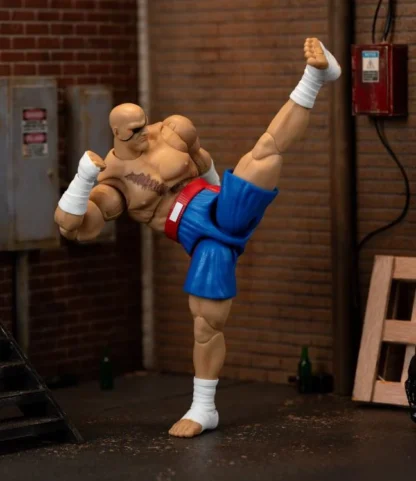 Jada Toys Ultra Street Fighter II Sagat Action Figure
