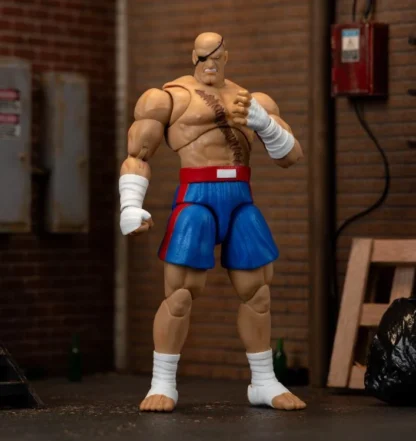 Jada Toys Ultra Street Fighter II Sagat Action Figure