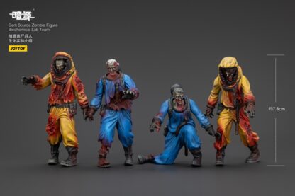 JoyToy Dark Source Zombie Biochemical Lab Team