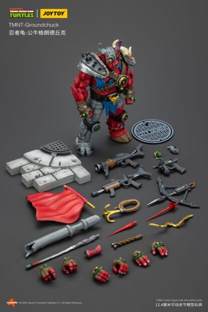JoyToy JT01512 Teenage Mutant Ninja Turtles Groundchuck