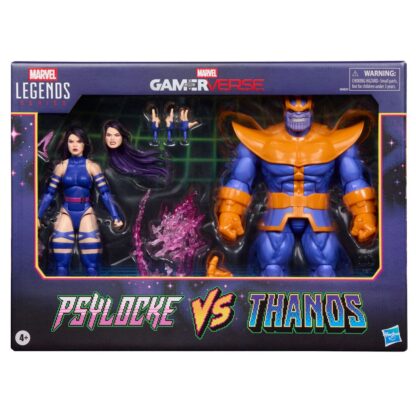 Marvel Legends Psylocke Vs Thanos Gamerverse 2 Pack