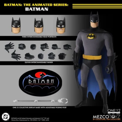 Mezco One:12 Collective Batman The Animated Series Batman Action Figure