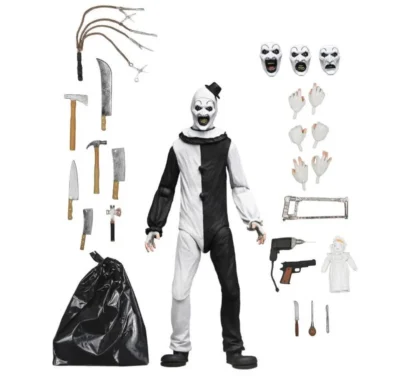 NECA Terrifier Art the Clown Ultimate Action Figure