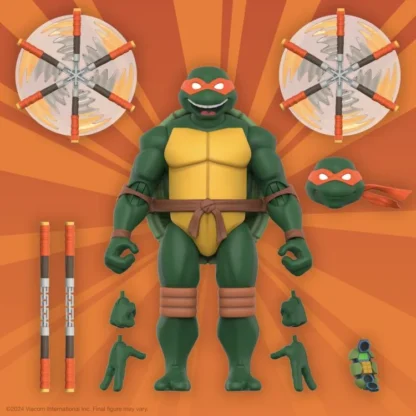 Super7 Teenage Mutant Ninja Turtles 2003 Michelangelo