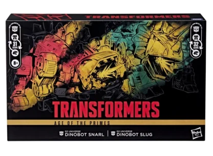 Transformers Age of the Primes G2 Slug and Snarl Dinobot 2 Pack