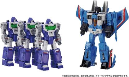 Transformers Dramatic Capture Decepticons Part 1 Reflector Thundercracker and Kremzeek