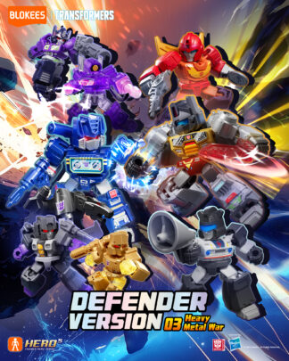 Blokees Transformers Galaxy Version Defender Wave 3 - Heavy Metal War