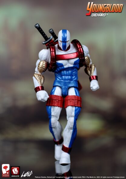 Loose Collector Liefeld Extreme Universe Diehard Action Figure ( Youngblood )