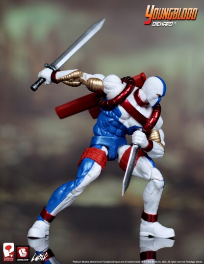 Loose Collector Liefeld Extreme Universe Diehard Action Figure ( Youngblood )