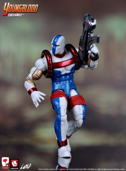 Loose Collector Liefeld Extreme Universe Diehard Action Figure ( Youngblood )