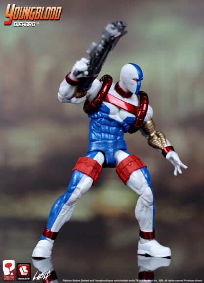 Loose Collector Liefeld Extreme Universe Diehard Action Figure ( Youngblood )