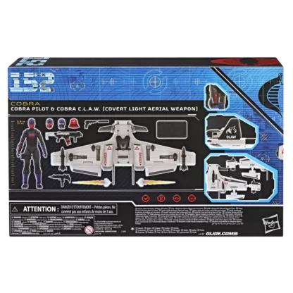 G.I. Joe Cobra Pilot and Cobra C.L.A.W 2 Pack