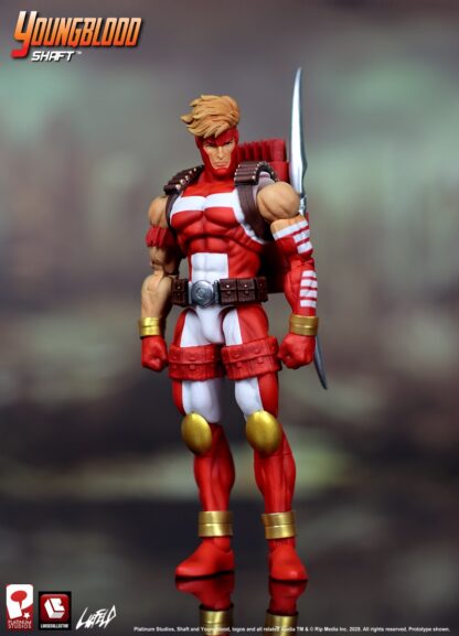 Loose Collector Liefeld Extreme Universe Shaft Action Figure ( Youngblood )