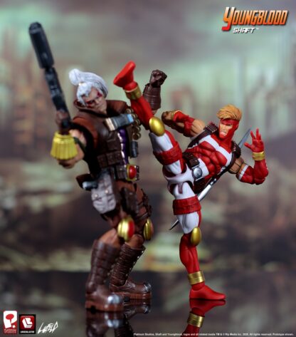 Loose Collector Liefeld Extreme Universe Shaft Action Figure ( Youngblood )