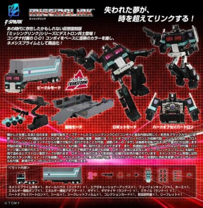 Transformers Missing Link C-01N Nemesis Prime