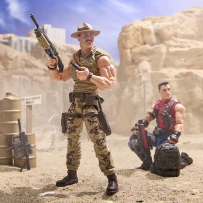 GI JOE Classified Sgt Slaughter and Mercer 2 Pack