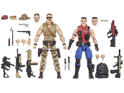 GI JOE Classified Sgt Slaughter and Mercer 2 Pack