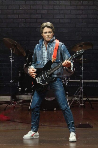 NECA Back to the Future Marty McFly Band Audition Action Figure