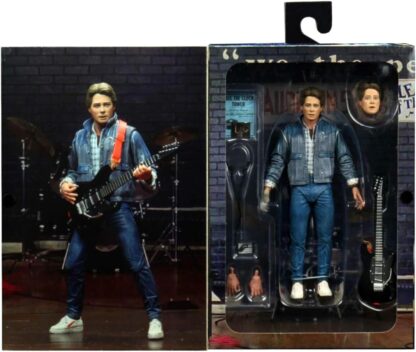 NECA Back to the Future Marty McFly Band Audition Action Figure