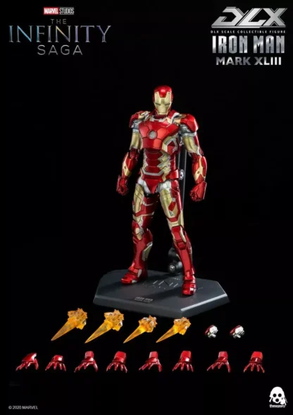 Threezero Infinity Saga DLX Iron Man Mark XLIII MK43 Armour
