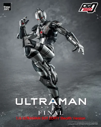Threezero FigZero Ultraman Final Zoffy Stealth Suit 1/6 Scale Figure