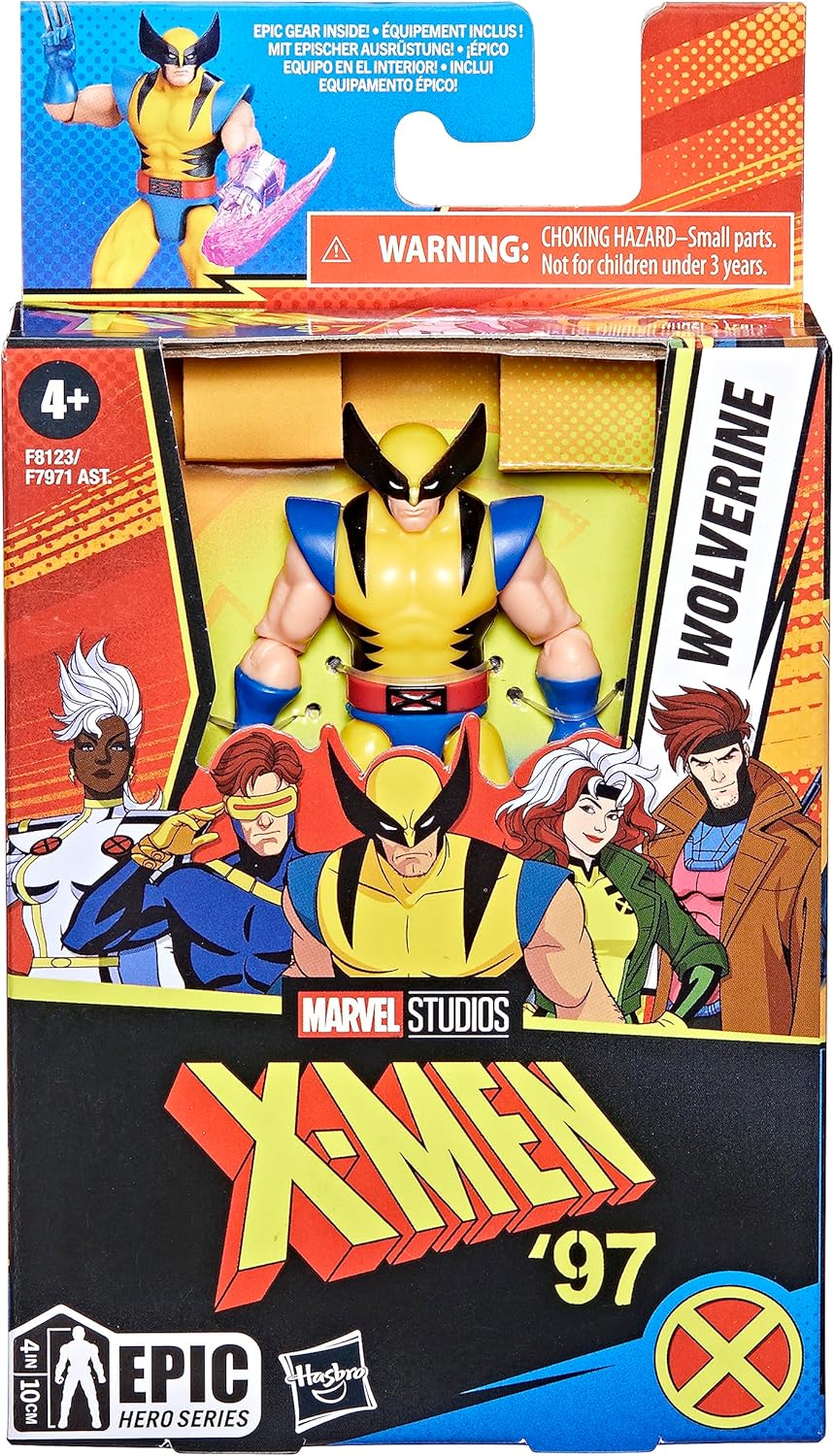 X-Men 97 Epic Heroes Wolverine 1 X-Men 97 Epic Heroes Wolverine Action Figure