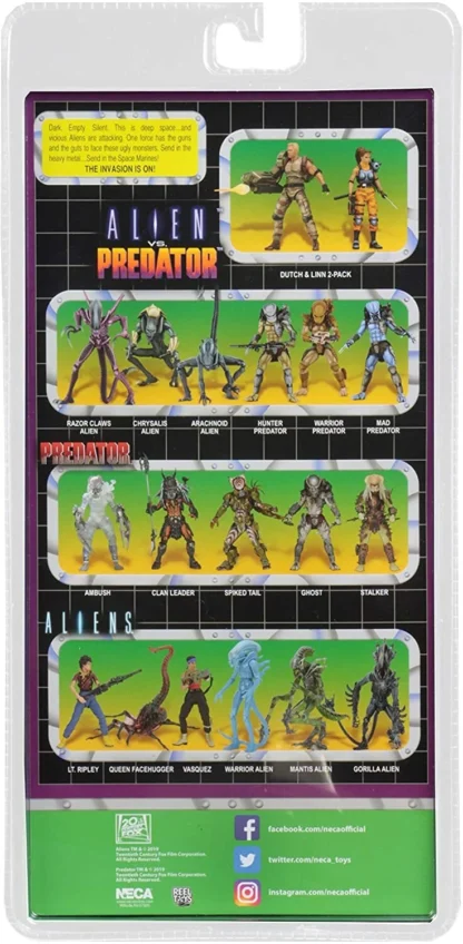 NECA Aliens Kenner Tribute Snake Alien