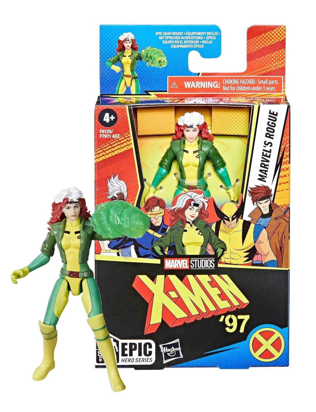 epic heroes rogue X-Men 97 Epic Heroes Rogue Action Figure