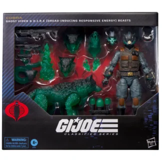 G.I. Joe Classified Ghost Viper & D.I.R.E. (Dread-Inducing Responsive Energy) Beasts