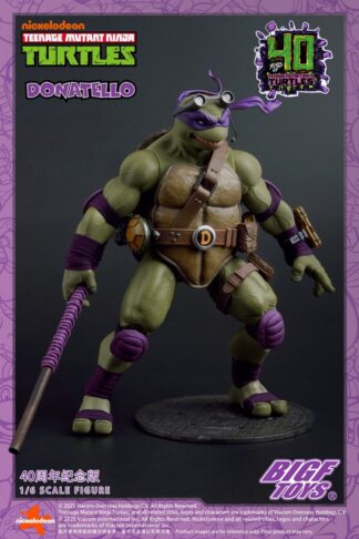 BIGFTOYS BIGF-003 Teenage Mutant Ninja Turtles Donatello 40th Anniversary Edition