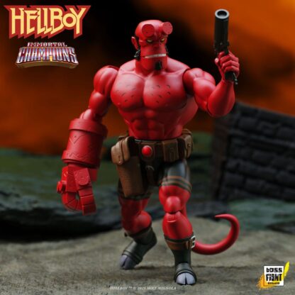 Boss Fight Studios Immortal Champions Hellboy Action Figure – Kapow Toys