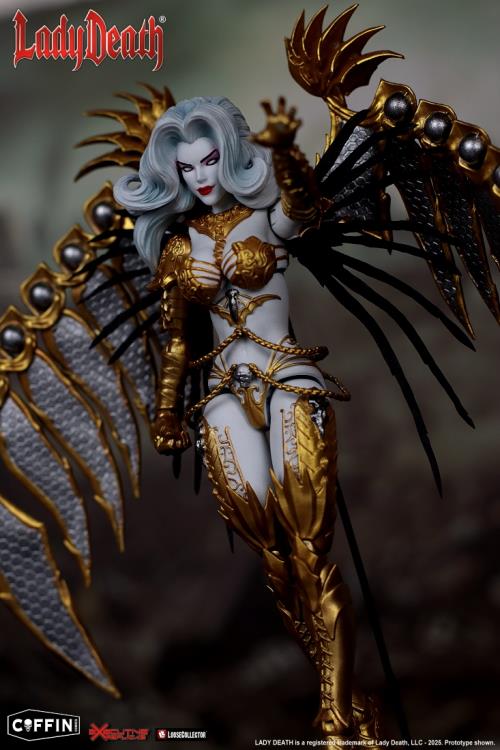 Executive Replicas Lady Death (Gold Ver.) Action Figure 4 Executive Replicas Lady Death (Gold Ver.) 1/12 Action Figure