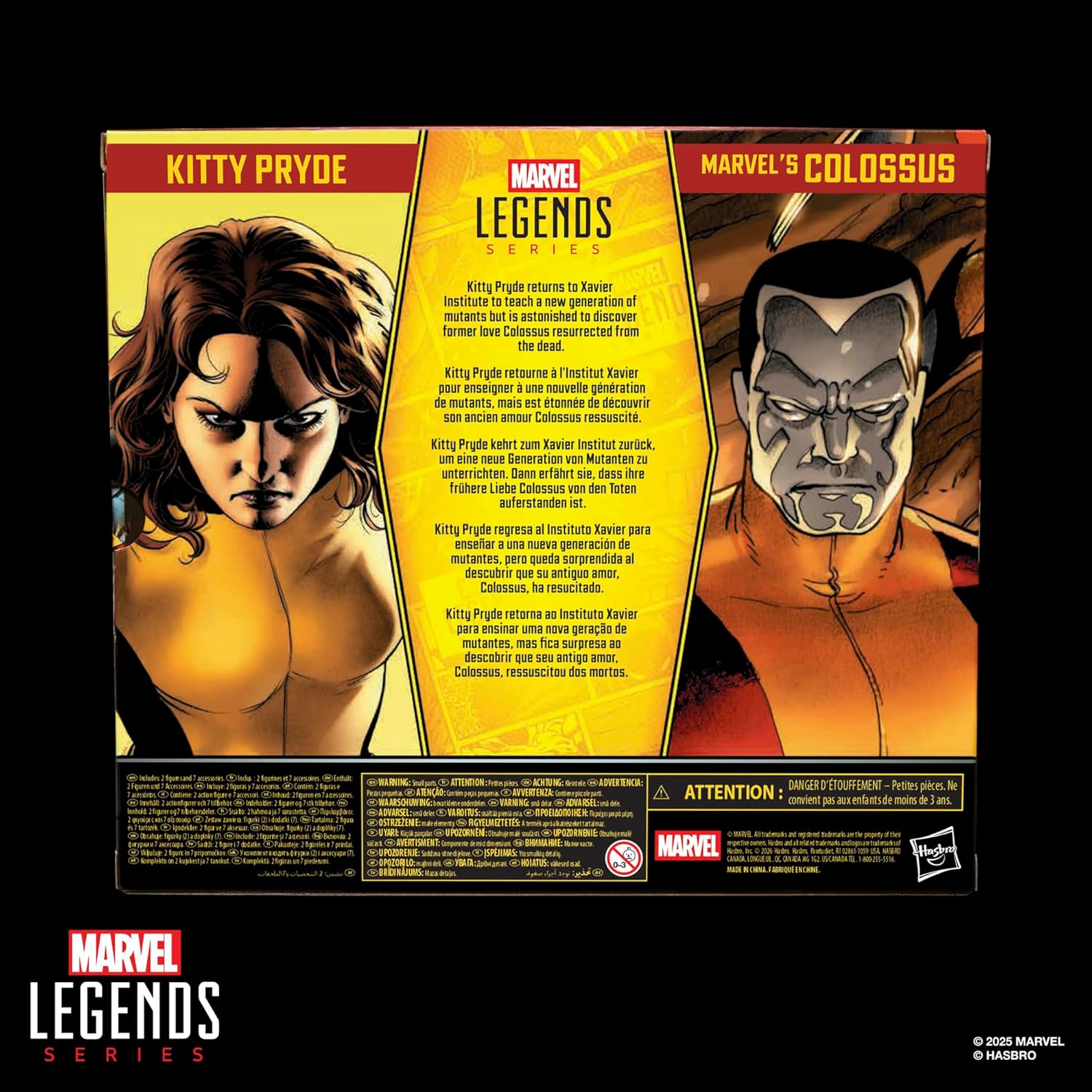 Marvel Legends Astonishing X-Men Colossus and Kitty Pryde 12 Marvel Legends Astonishing X-Men Colossus and Kitty Pryde 2 Pack