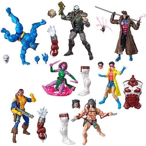 Marvel Legends Caliban Wave 1 Marvel Legends X-Men Caliban Build a Figure Set of 7 Action Figures