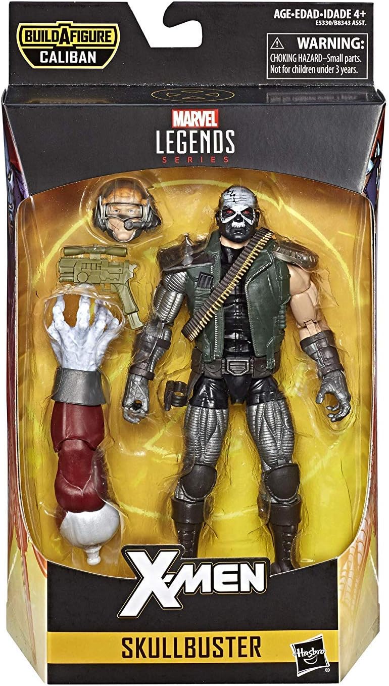 Marvel Legends Caliban Wave 2 Marvel Legends X-Men Caliban Build a Figure Set of 7 Action Figures
