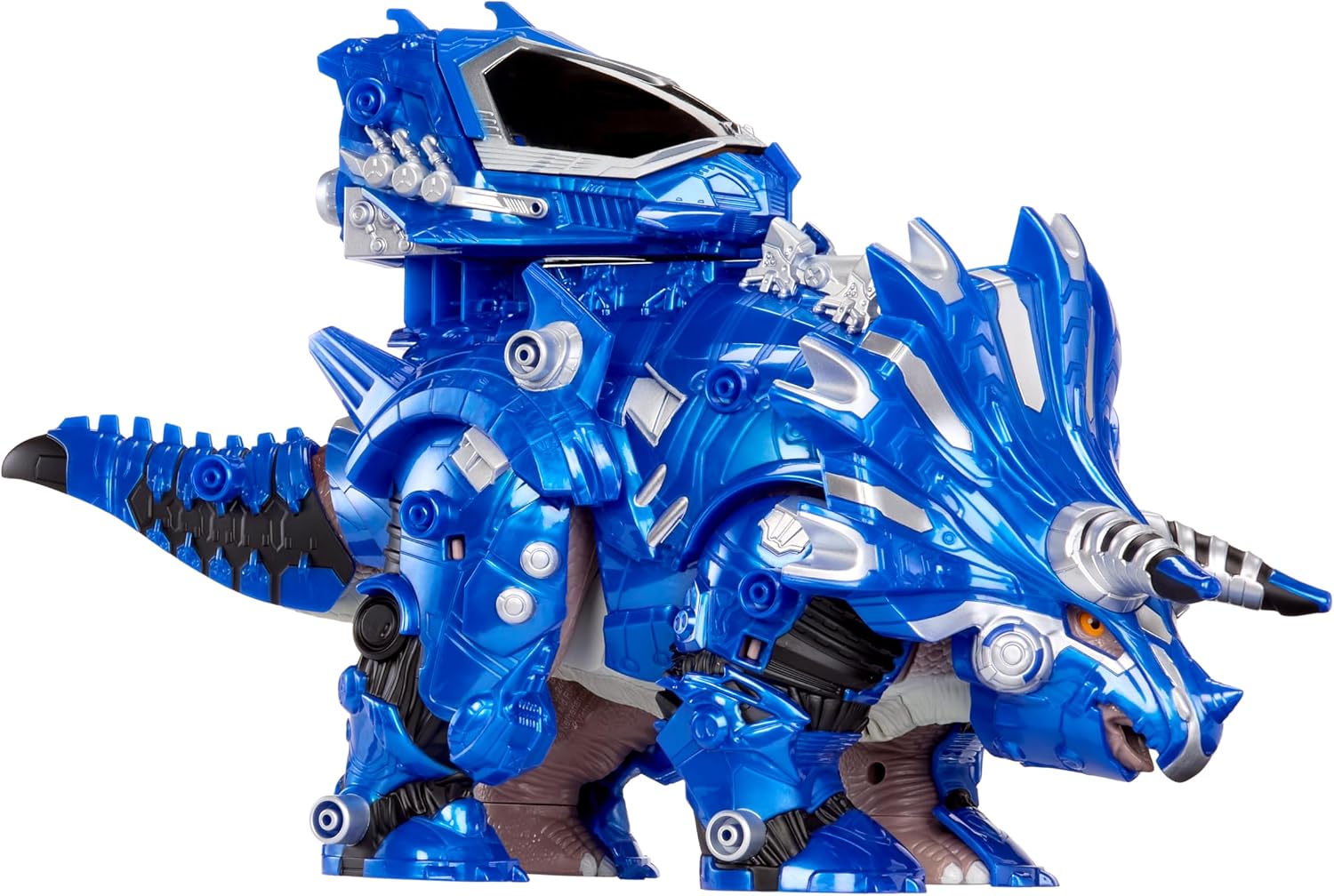 Armor-Up Triceratops Dinosaur Cobalt Toy Figure 1 Armorsaurs Armor-Up Triceratops Dinosaur Cobalt Action Figure
