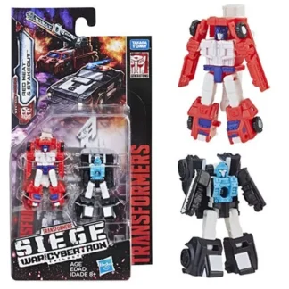 Transformers Siege War For Cybertron Red Heat and Stakeout